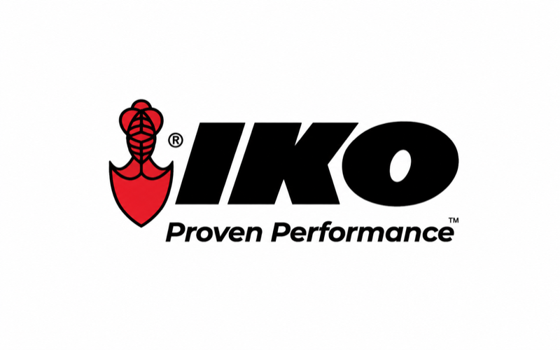 Iko certified roofing contractor logo
